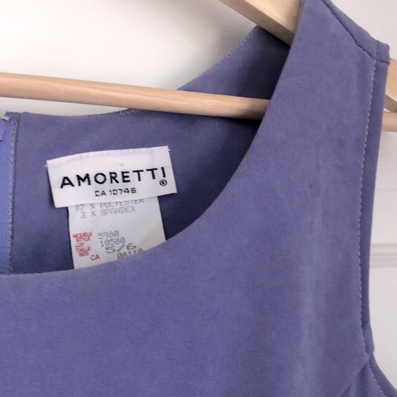 DONATED - Vintage Amoretti Purple Maxi Dress - Picture 8 of 13